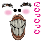 Happy face 1 sticker #7283709