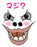 Happy face 1 sticker #7283714