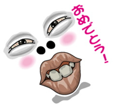 Happy face 1 sticker #7283715