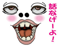 Happy face 1 sticker #7283717