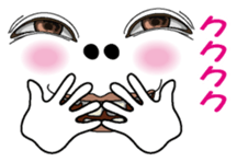 Happy face 1 sticker #7283719