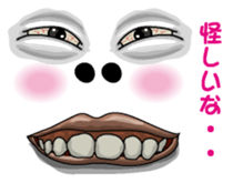 Happy face 1 sticker #7283725