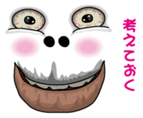 Happy face 1 sticker #7283731