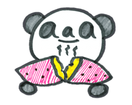 Kawagoe basis everyday with aaa PANDA sticker #7284033