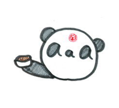 Kawagoe basis everyday with aaa PANDA sticker #7284048