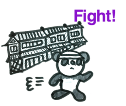 Kawagoe basis everyday with aaa PANDA sticker #7284051