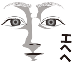 Expression and serif and Onomatopoeia sticker #7284145