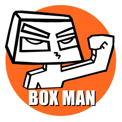 SUPER HERO BOX MAN