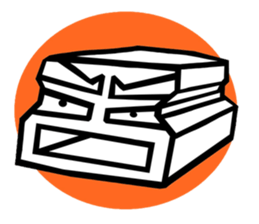 SUPER HERO BOX MAN sticker #7284305