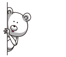 Bear it confused on Monday sticker #7284436