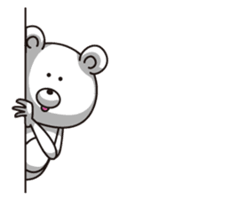 Bear it confused on Monday sticker #7284436