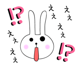 Rabbit weather sticker #7284723