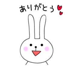 Rabbit weather sticker #7284724