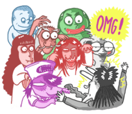 Indonesian Ghost sticker #7284755