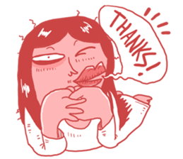 Indonesian Ghost sticker #7284772