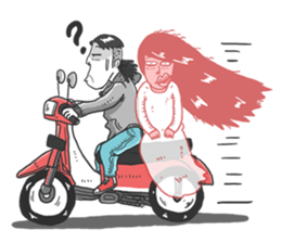 Indonesian Ghost sticker #7284774