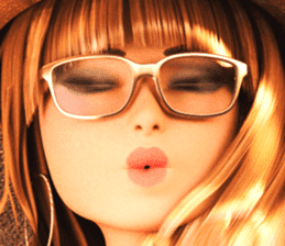 The Gorgeous Girl with the Golden Hat sticker #7284891