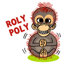 My friend kid orangutan 2 sticker #7285542