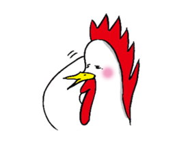 Mr.COKE's cockscomb sticker #7285621