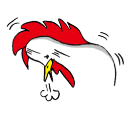 Mr.COKE's cockscomb sticker #7285649