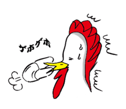 Mr.COKE's cockscomb sticker #7285650