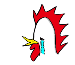 Mr.COKE's cockscomb sticker #7285652