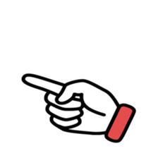 Transparent panda sticker #7286480