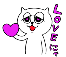 naughty cat's sticker2 sticker #7286755