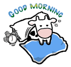 Moo Moo Days - BaoBao the Cow sticker #7286920