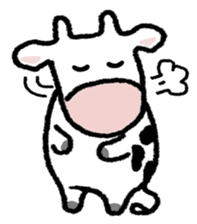 Moo Moo Days - BaoBao the Cow sticker #7286929