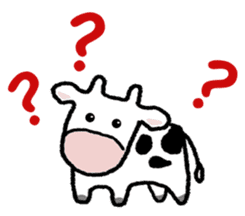 Moo Moo Days - BaoBao the Cow sticker #7286930