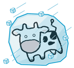 Moo Moo Days - BaoBao the Cow sticker #7286932