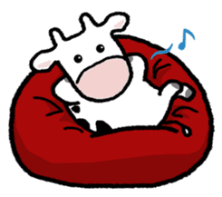 Moo Moo Days - BaoBao the Cow sticker #7286935