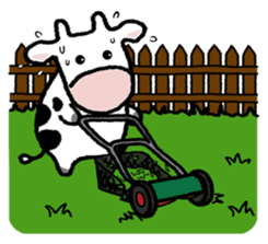 Moo Moo Days - BaoBao the Cow sticker #7286938