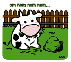 Moo Moo Days - BaoBao the Cow sticker #7286939