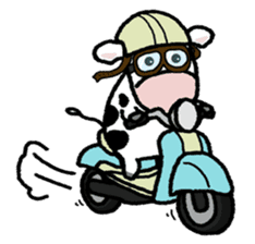 Moo Moo Days - BaoBao the Cow sticker #7286948