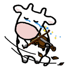 Moo Moo Days - BaoBao the Cow sticker #7286958