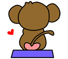 i am monkey sticker #7287000