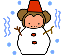 i am monkey sticker #7287033