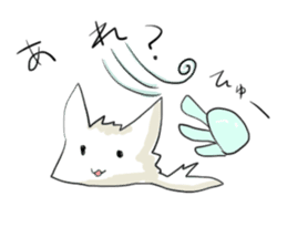 Jellyfish-cat sticker #7287498