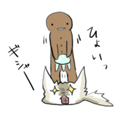 Jellyfish-cat sticker #7287505