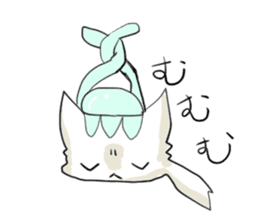 Jellyfish-cat sticker #7287517