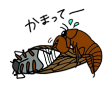 Sentimental Cicada Sticker sticker #7287874