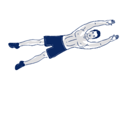 The man who breaks feeling. sticker #7288811