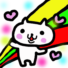 Kawaii  over action cat