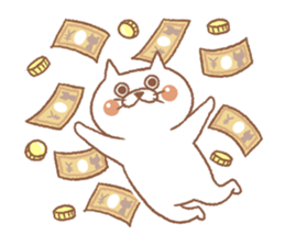 Tomfoolery cat 2 sticker #7290281