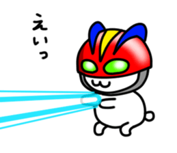 Costume cats 3 sticker #7290748