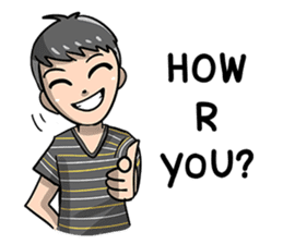 boy zab sticker #7291729