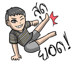 boy zab sticker #7291736