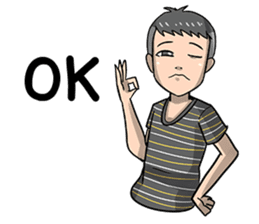 boy zab sticker #7291748